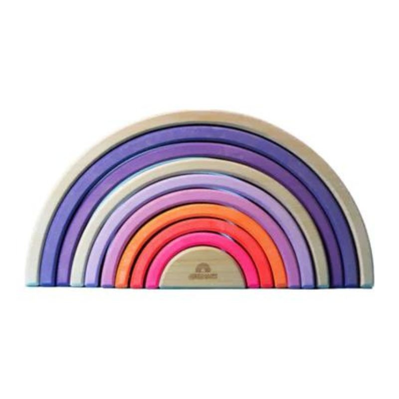 Neon Stacking Rainbows – 10 Piece