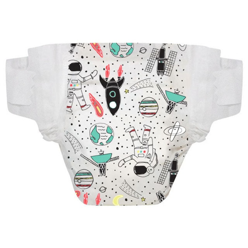 The Honest Company Diaper Pack – Space Travel – Size 2 (12-18 lbs)