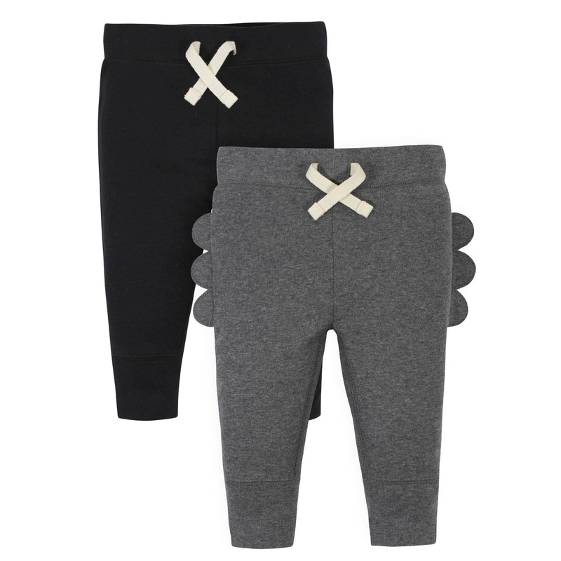 2-Pack Baby Boys Grey Pants