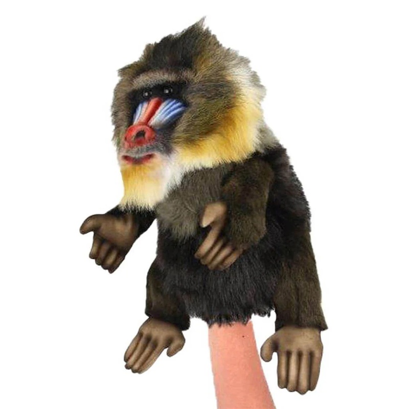 HNC Plush Puppet – Mandrill Monkey