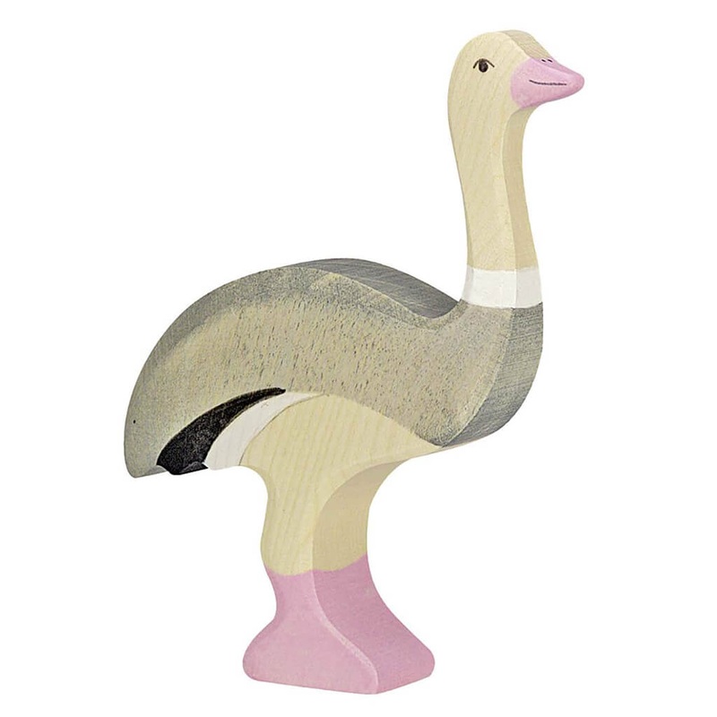 Holztiger Wooden Animal Ostrich