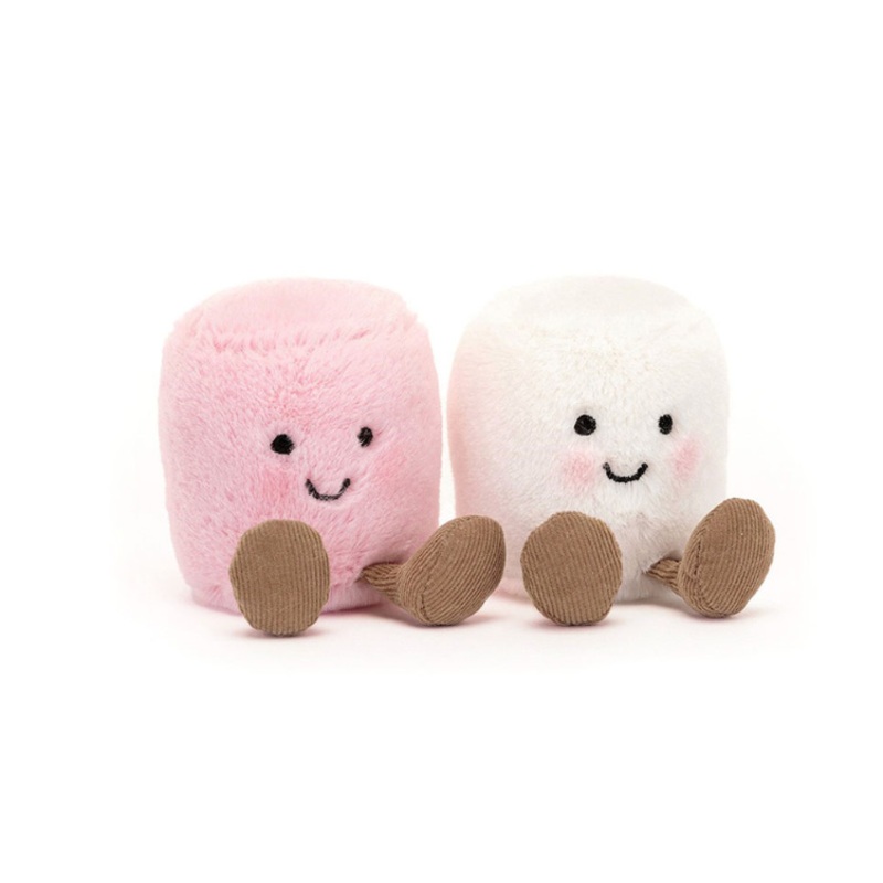 Jellycat Amuseable Pink & White Marshmallows