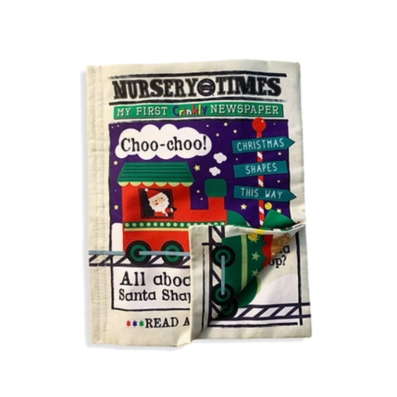 Nursery Times Crinkly Newspaper – Christmas Shapes