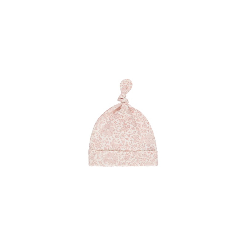 Quincy Mae Knotted Hat – Pink Blossom