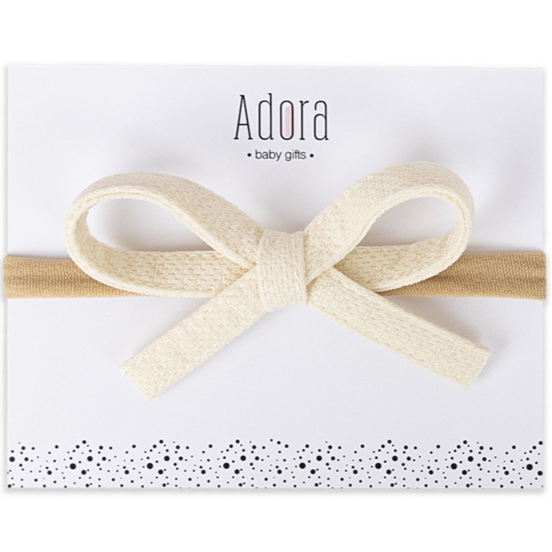 Waffle Headband – Ivory