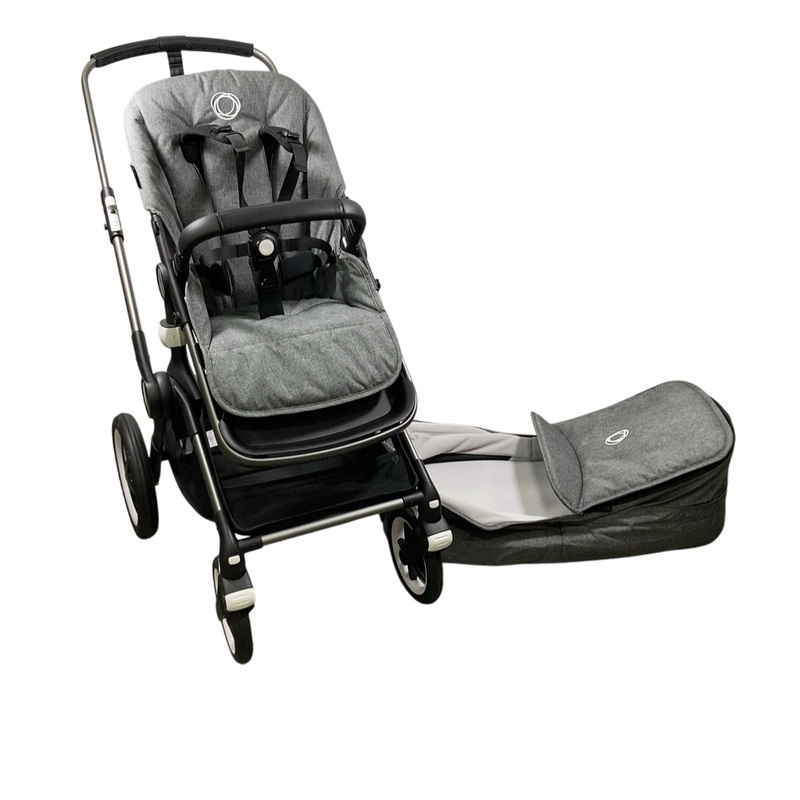 Bugaboo Fox 3 Stroller, 2022, Graphite, Grey Melange