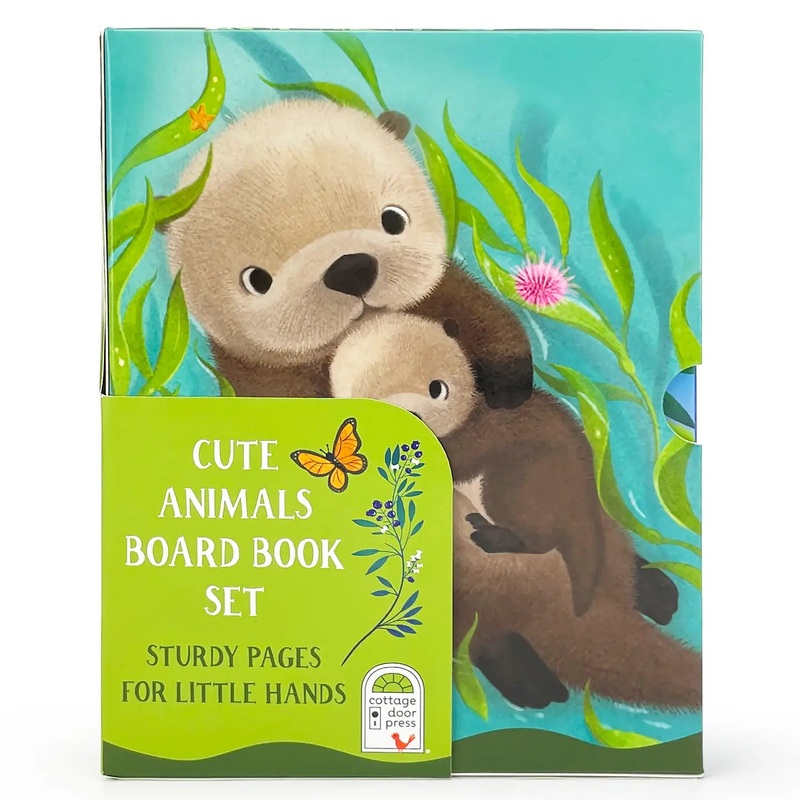 Cute Animals Board Book Gift Set