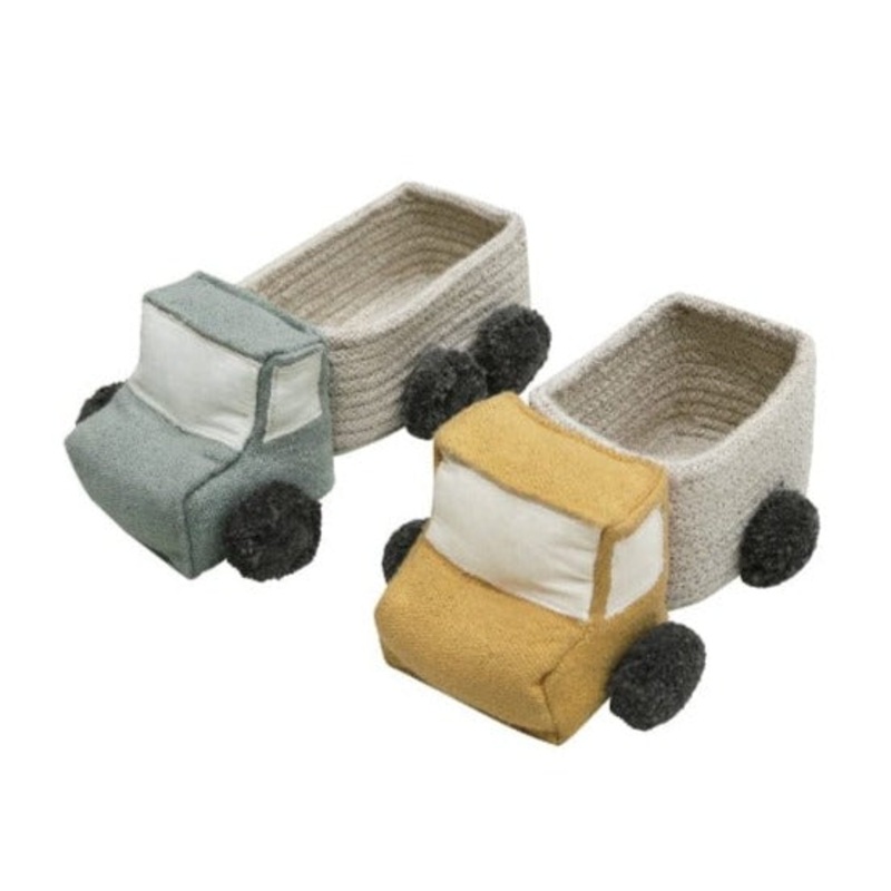 Lorena Canals Set Of Mini Baskets – Truck