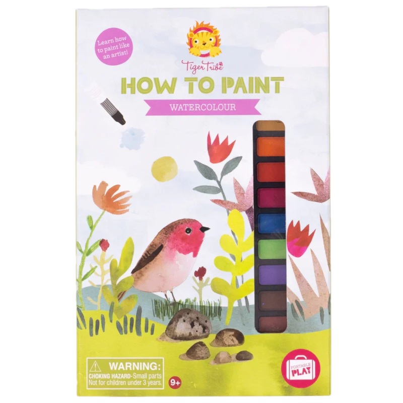 Tiger Tribe How To Paint Watercolor
