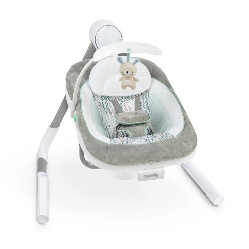Any Way Sway Power Adapt Dual Direction Baby Swing (See Description)