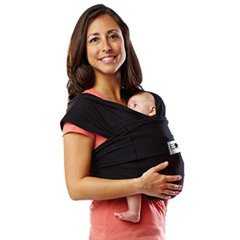 Baby K’tan Baby Carrier, Small, Black, Original
