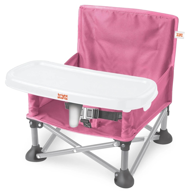 Bright Starts Pop N Sit Portable Booster Seat – Pink