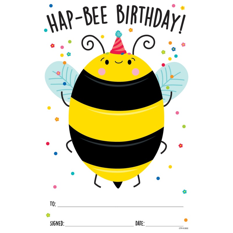 HAP-BEE Birthday Award