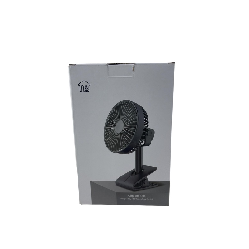 KidCo USB Rechargeable 10 Air Clip On Fan, Black