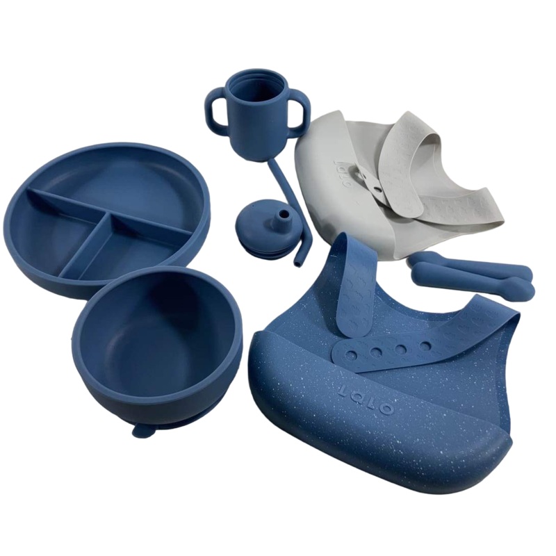 Lalo First Bites Full Kit, Blueberry