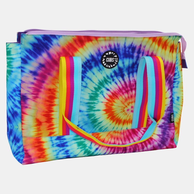 Lilac Dreams Tie Dye Double Face Tote Bag