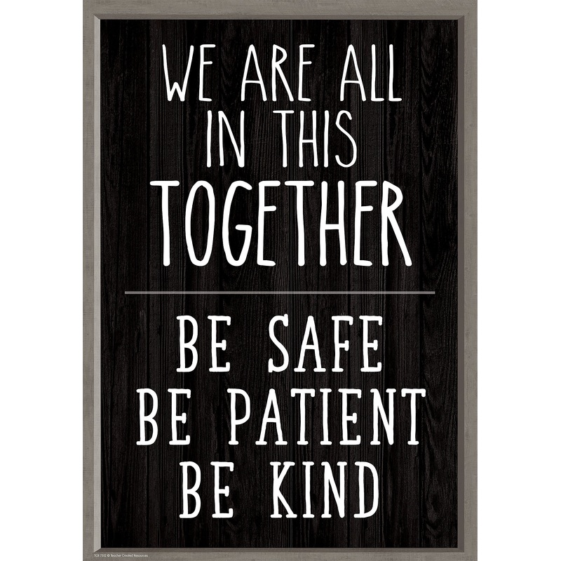 We Are All in This Together Positive Poster