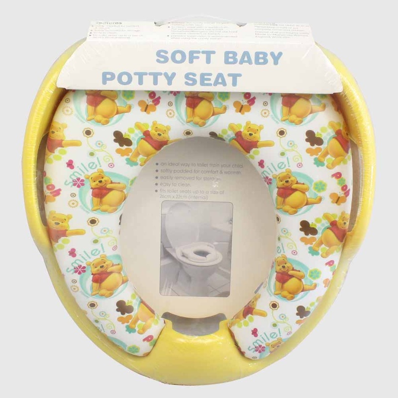 Winnie The Pooh Soft Toilet Seat With Handles