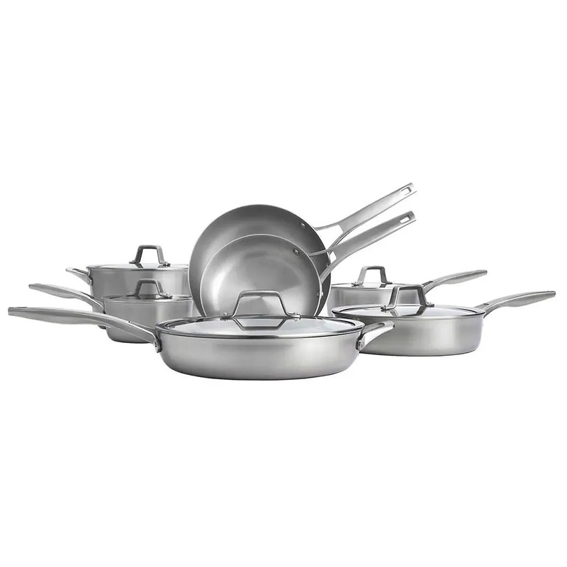 12 Piece Stainless Steel Cookware Set