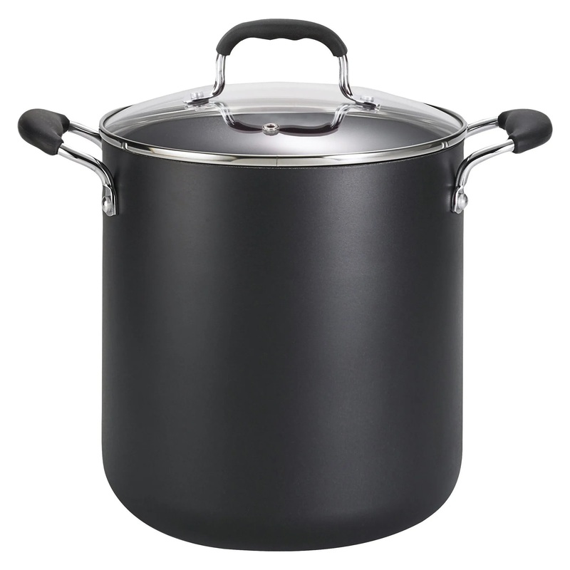12qt Stock Pot with Lid, Simply Cook Nonstick Cookware