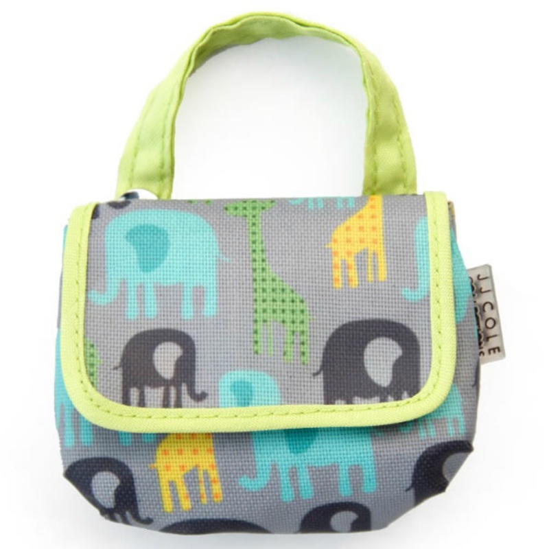 JJ Cole Pacifier Pod – Gray Safari