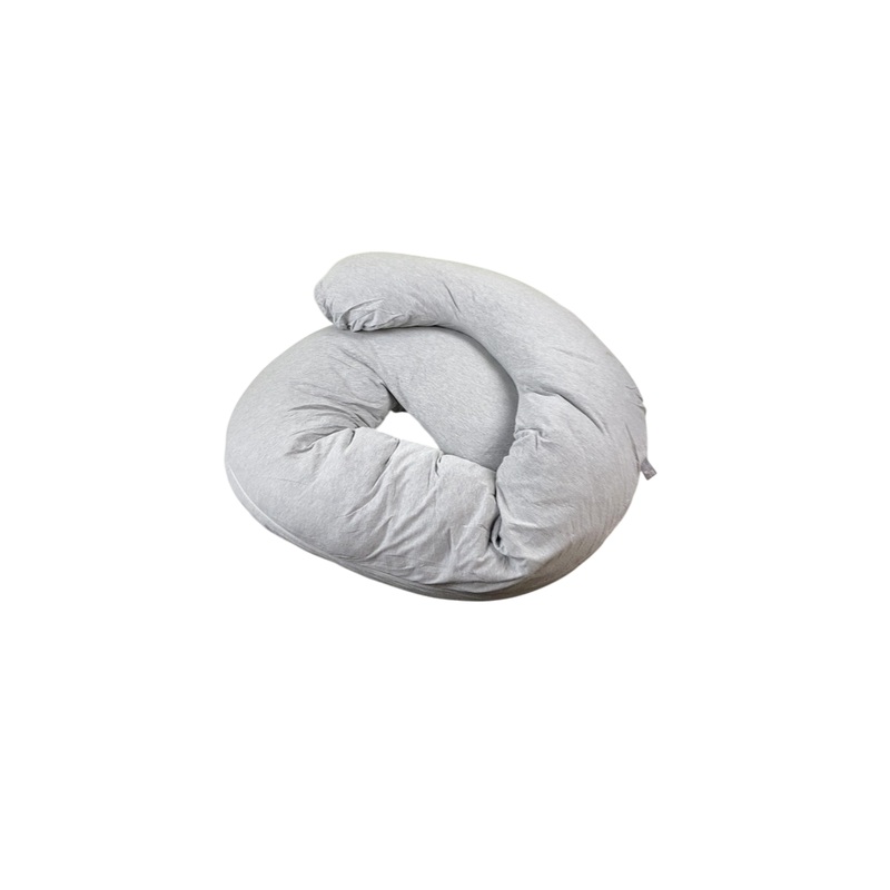 Leachco Snoogle Total Body Pillow, Heather Gray