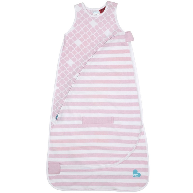 Love to Dream Inventa Sleep Bag, 0.5 TOG, 4-12 M – Light Pink