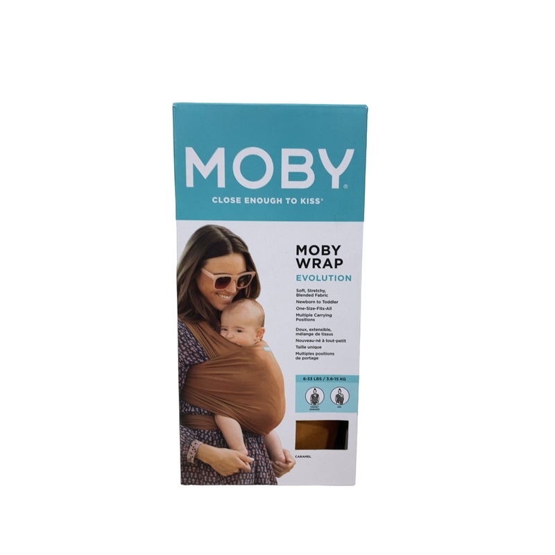 Moby Evolution Baby Carrier, Caramel