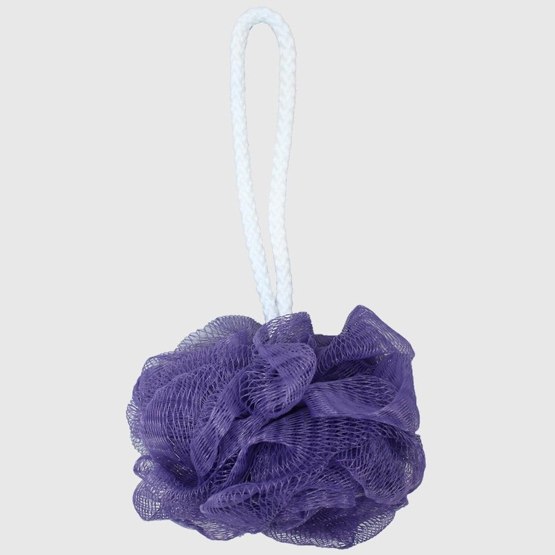 Purple La Frutta Nylon Shower Baby Sponge