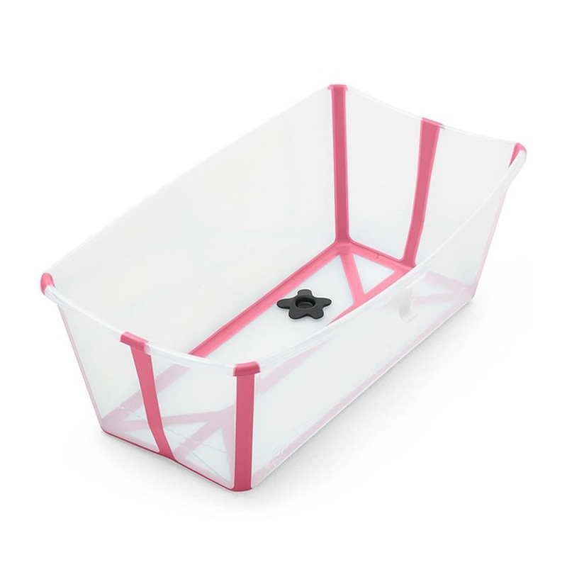 Stokke Flexi Bath Heat Sensitive – Transparent Pink