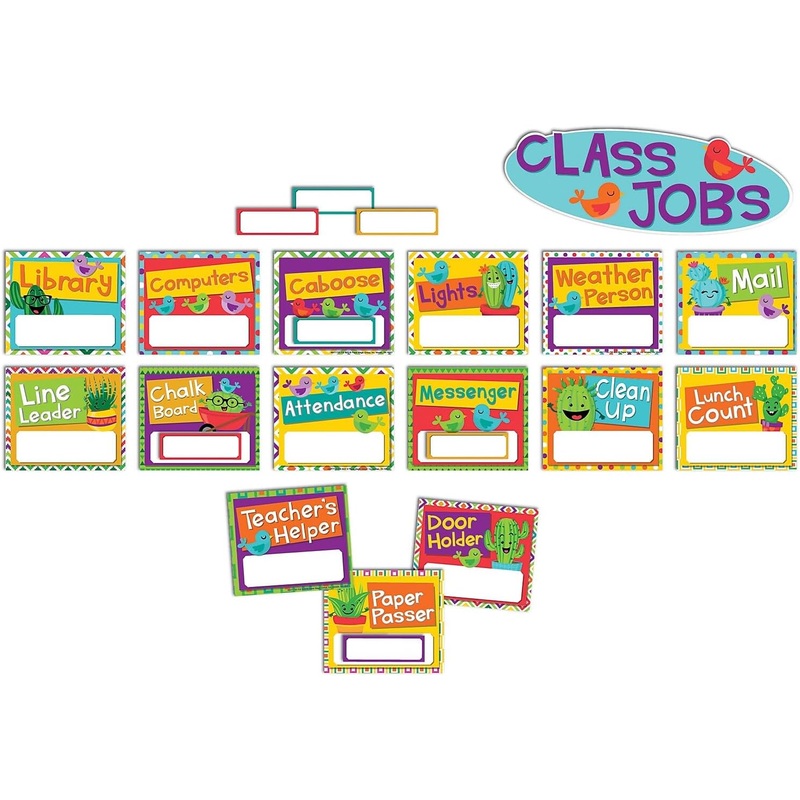 A Sharp Bunch Classroom Jobs Mini Bulletin Board Set