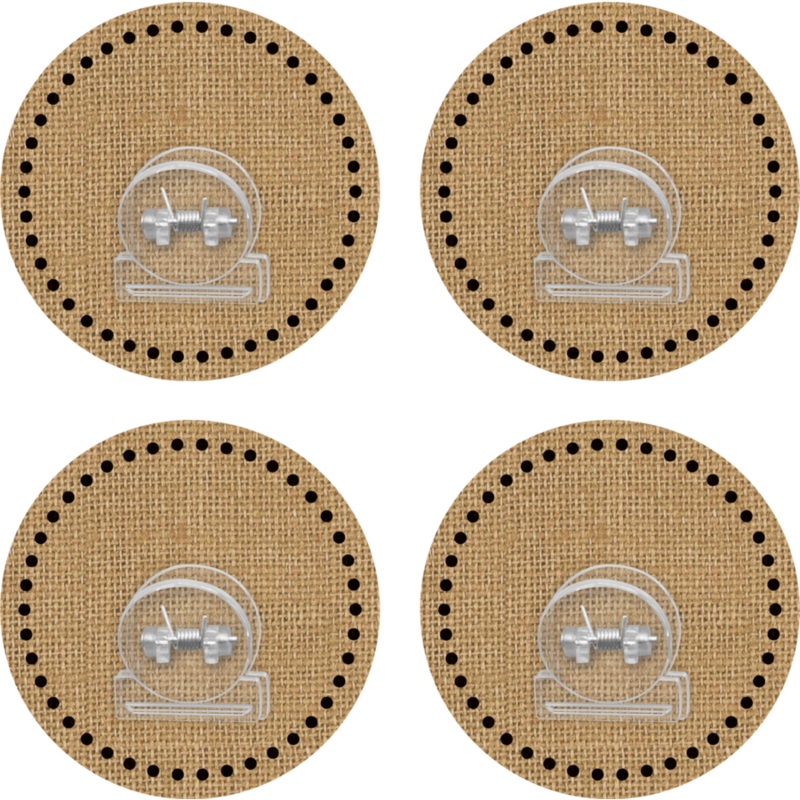 Burlap Clingy Thingies Clips