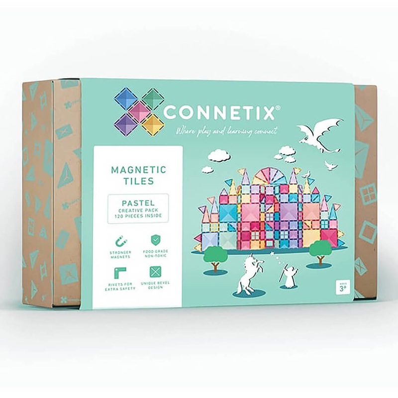Connetix 120pc Pastel Creative