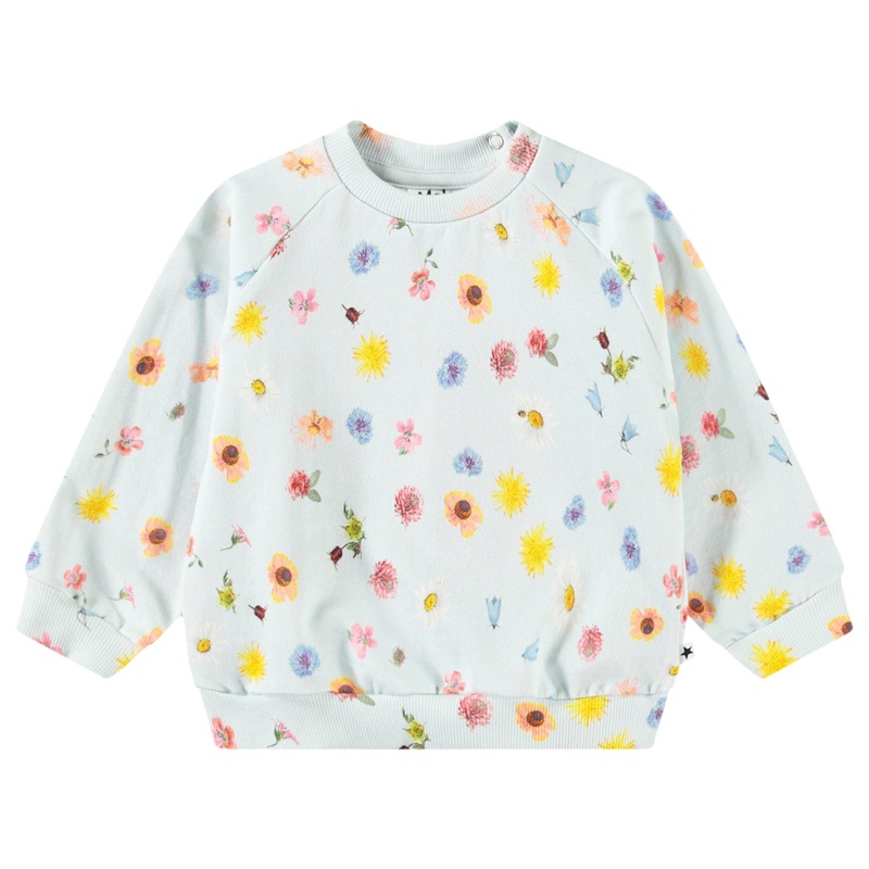 Disc Sweatshirt – Small Flowers Baby