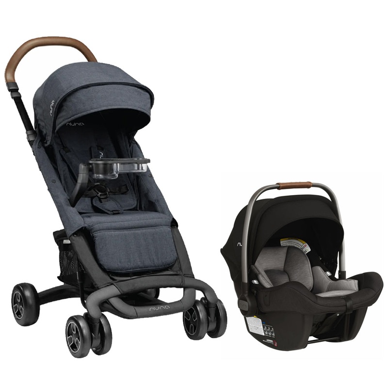 Nuna PEPP Next + PIPA Lite Travel System Bundle – Lake/Caviar
