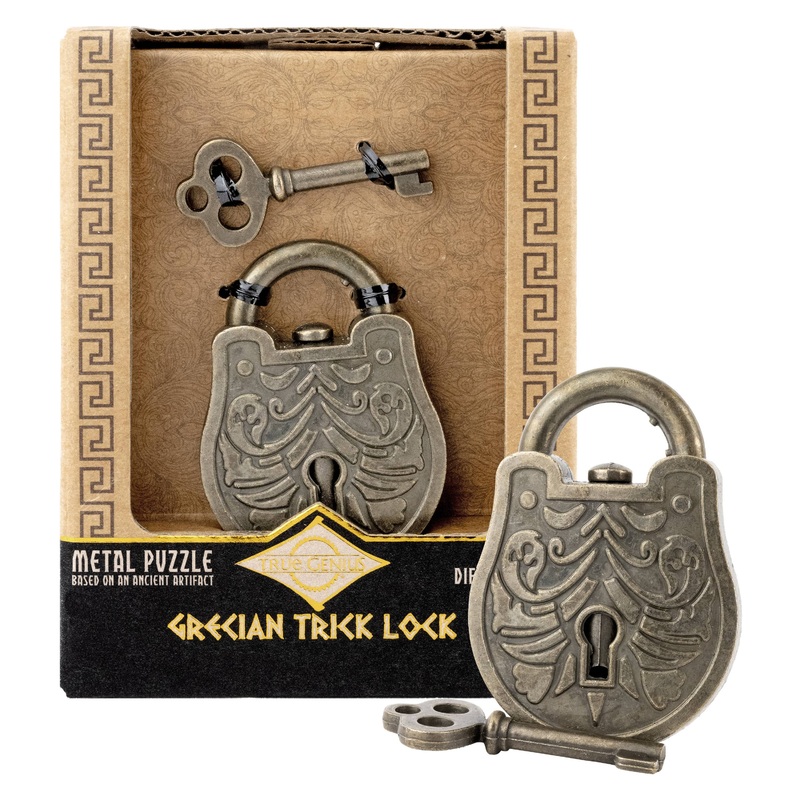 Project Genius True Genius Grecian Trick Lock Puzzle