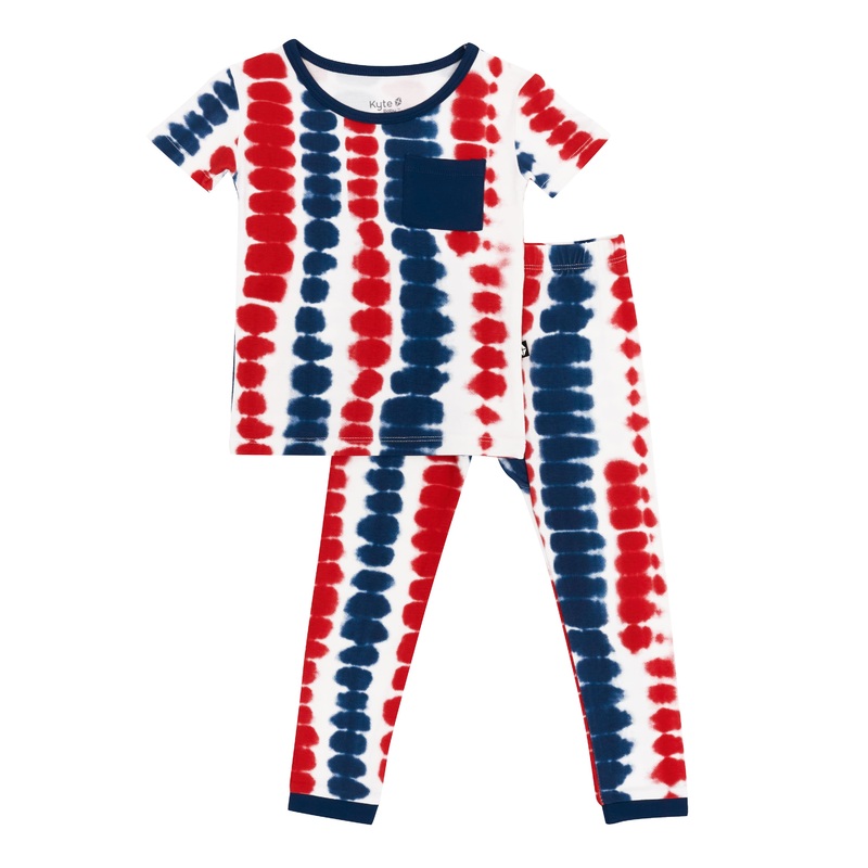 Short Sleeve with Pants Pajamas in Liberty Rip Tide