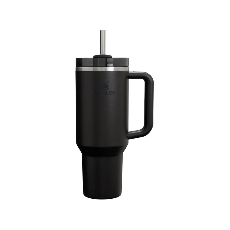 40 oz Stainless Steel H2.0 FlowState Quencher Tumbler Black 2.0