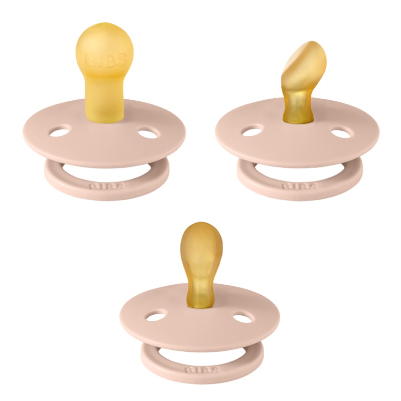 BIBS New Baby Try-It Collection 3 pack | Blush