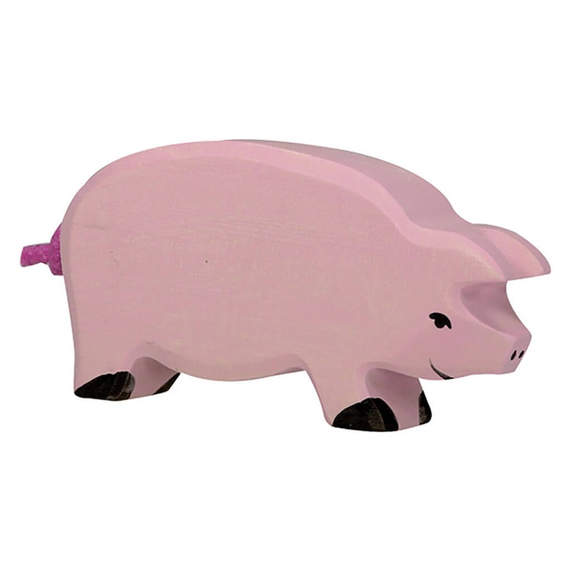 Holztiger Wooden Animal Pig