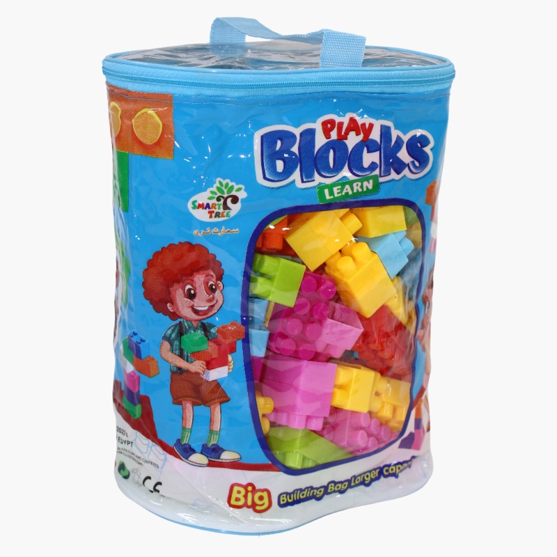 Large Building Blocks Case – Blue