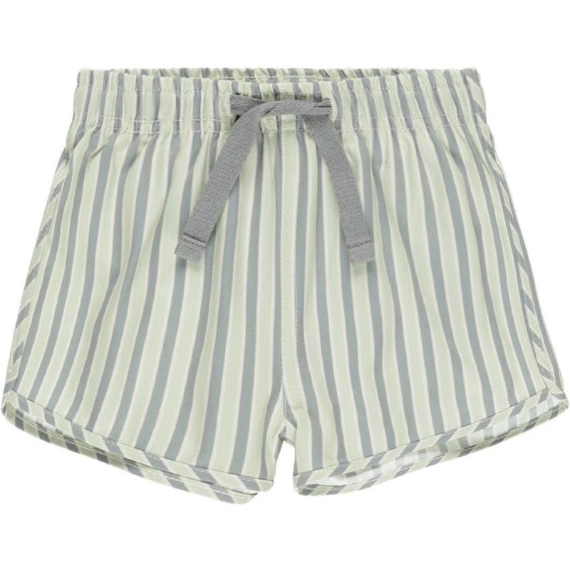 Quincy Mae Boys Swim Short || Summer Stripe