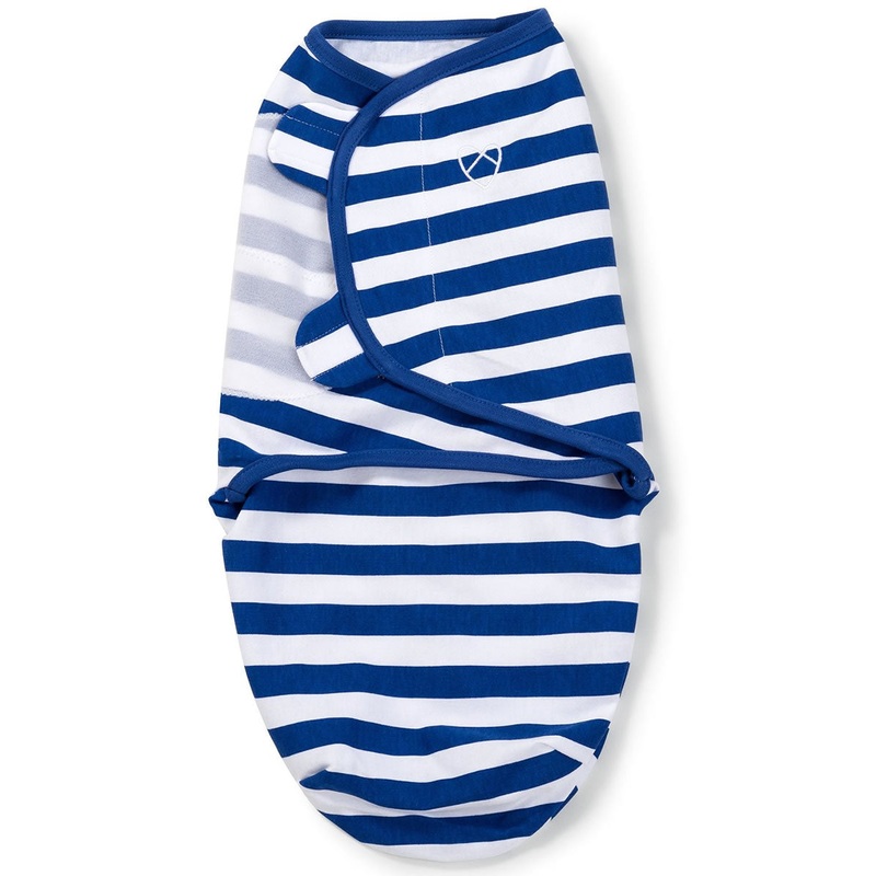 Summer Infant SwaddleMe – Blue Stripe (Small/Medium)