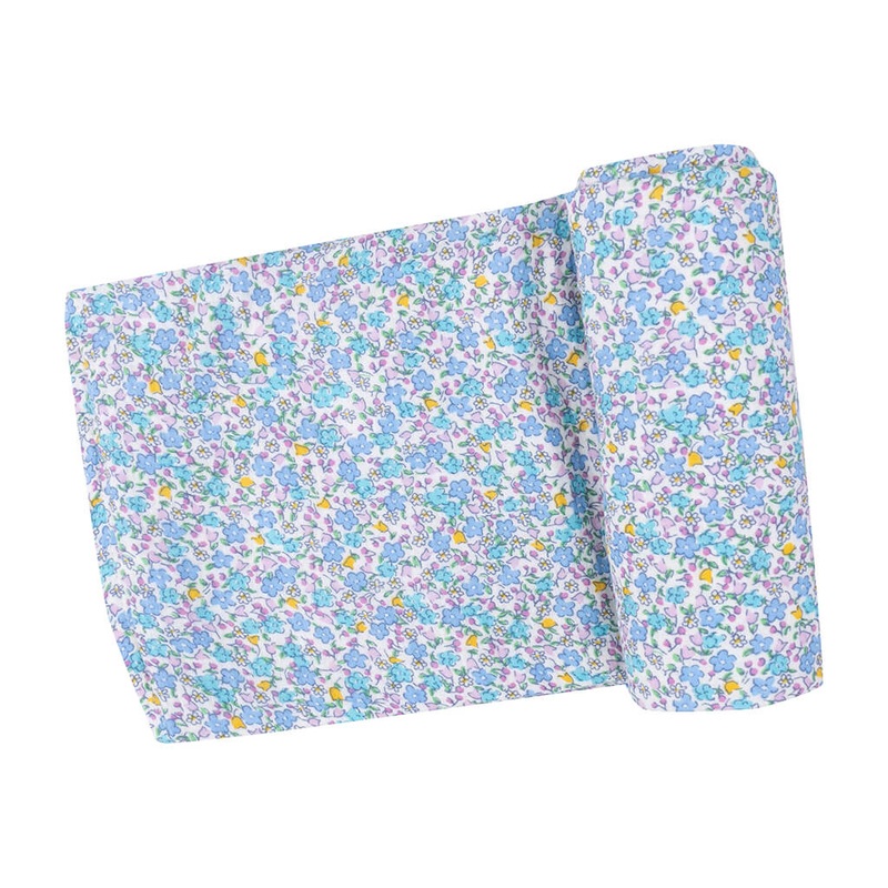 Swaddle Blanket Flowers and Berries
