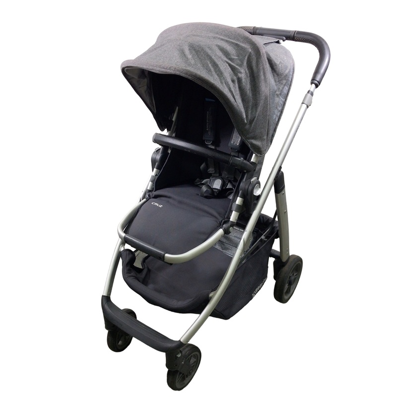 UPPAbaby CRUZ Stroller, 2017, Jordan (Charcoal Melange)