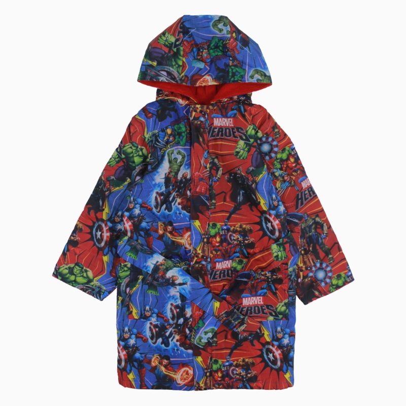 Boys Swim Robe  Marvel Heroes Print