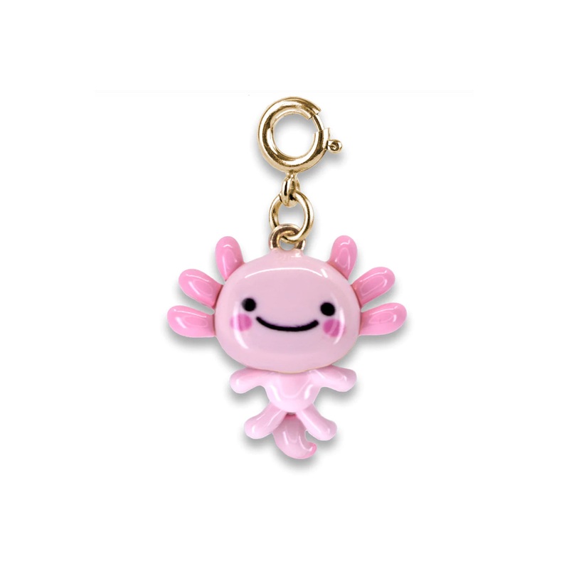 Charm It Gold Swivel Axolotl Charm