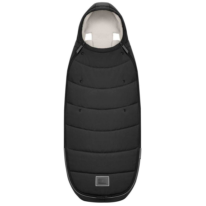 Cybex Platinum Footmuff – Sepia Black