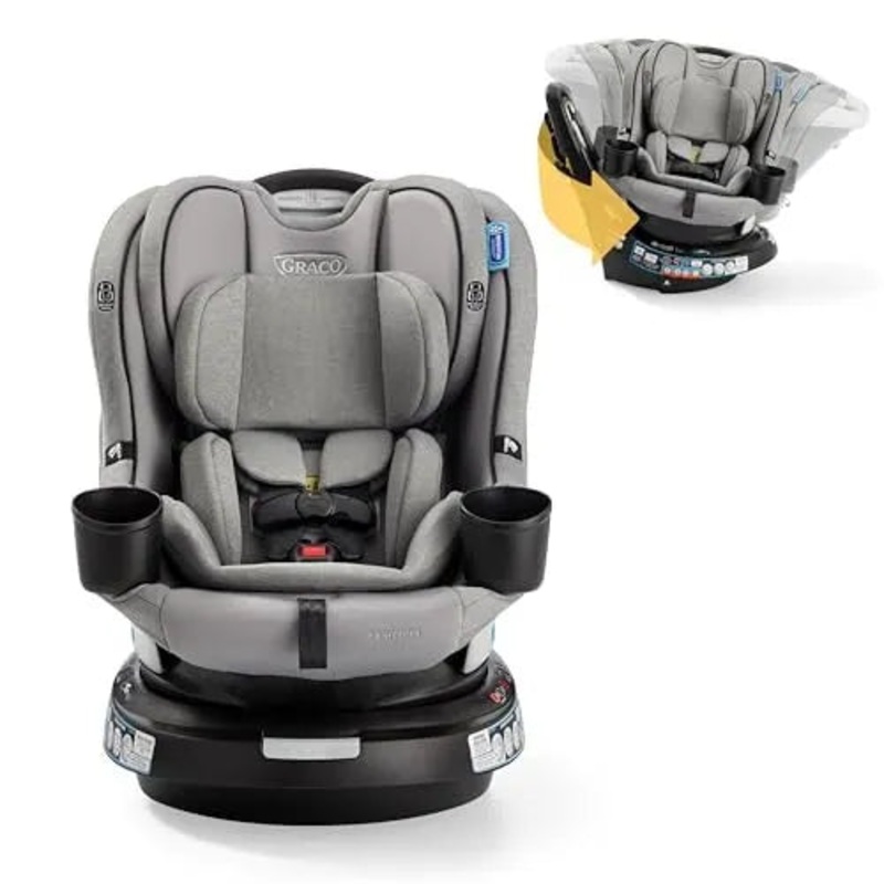 EasyTurn 360 2-in-1 Convertible Car Seat – Solae (See Description)