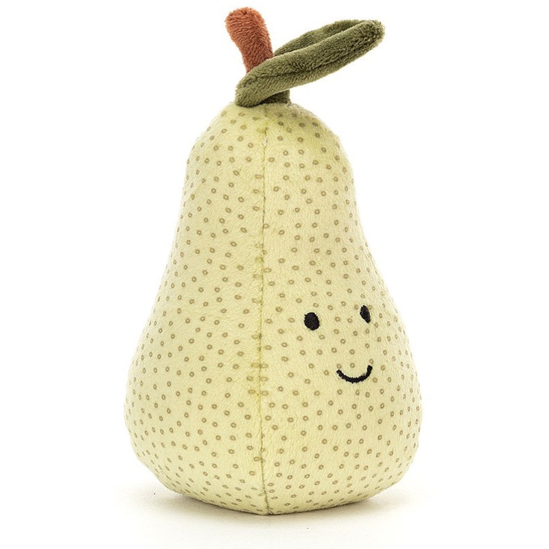 Jellycat Fabulous Fruit – Pear, 4″